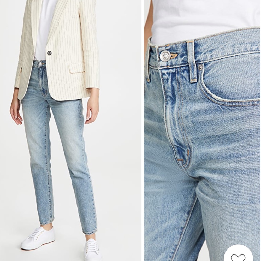 SLVRLAKE Roxy organic high-rise slim-leg jeans